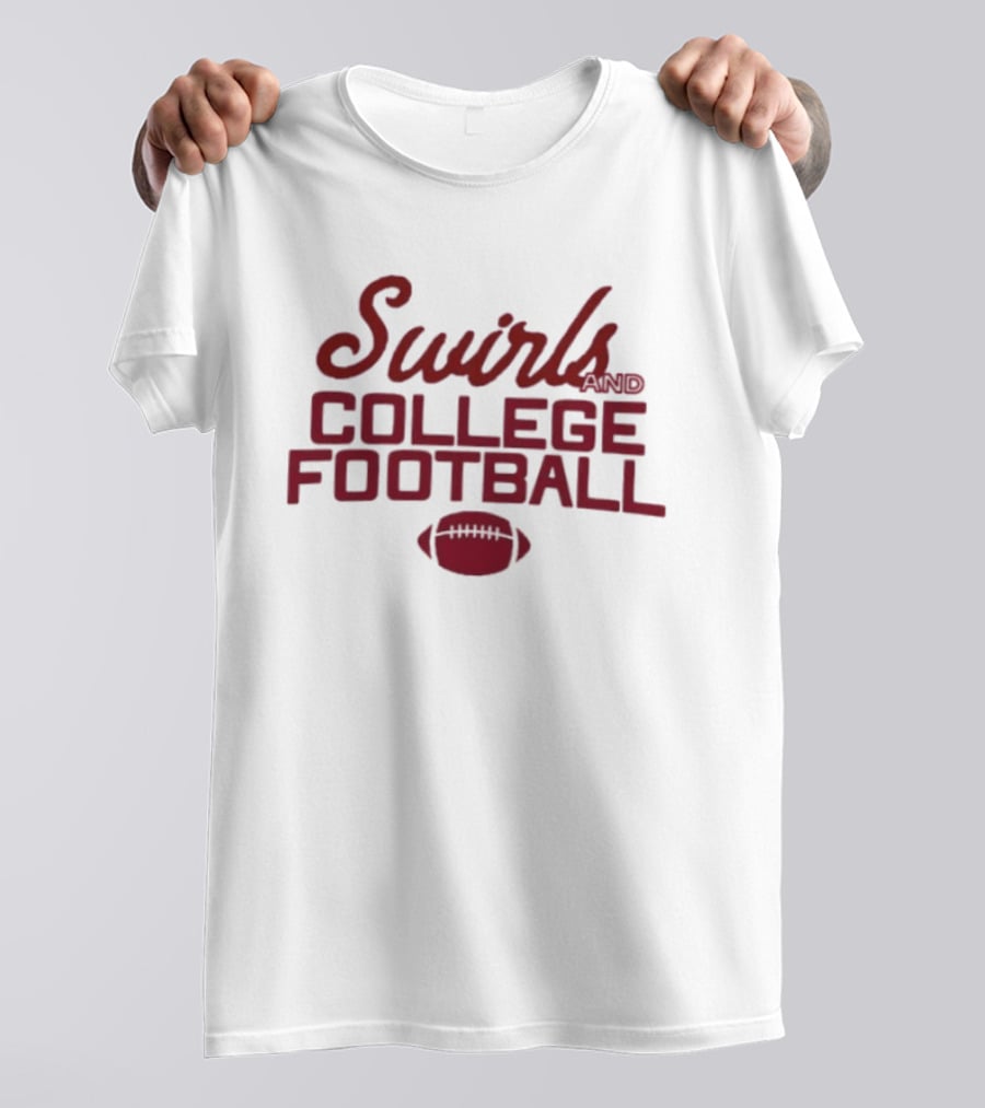 Oklahoma Sooners Swirls College Football T-Shirt