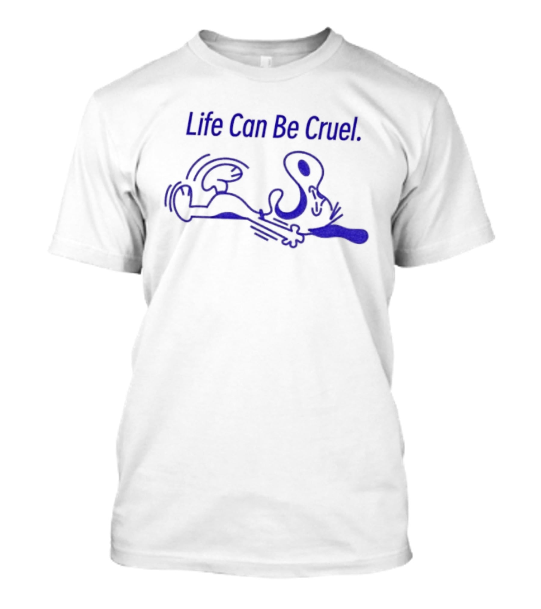 Snoopy Life Can Be Cruel Comic T-Shirt