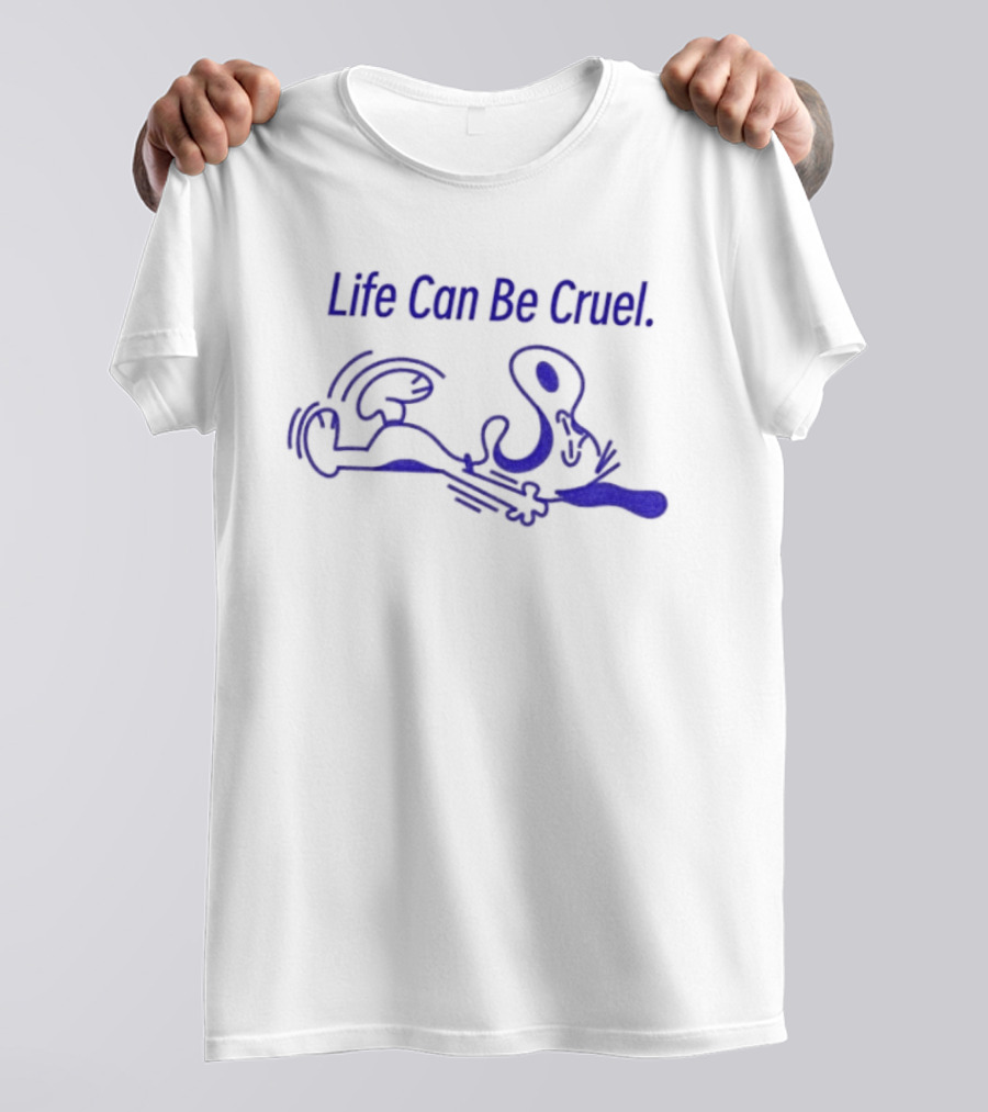 Snoopy Life Can Be Cruel Comic T-Shirt