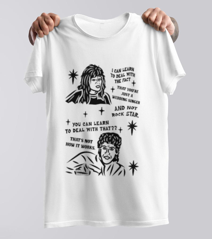 The Wedding Singer Somebody Kill Me Please Robbie Hart Stink Pickle T-Shirt