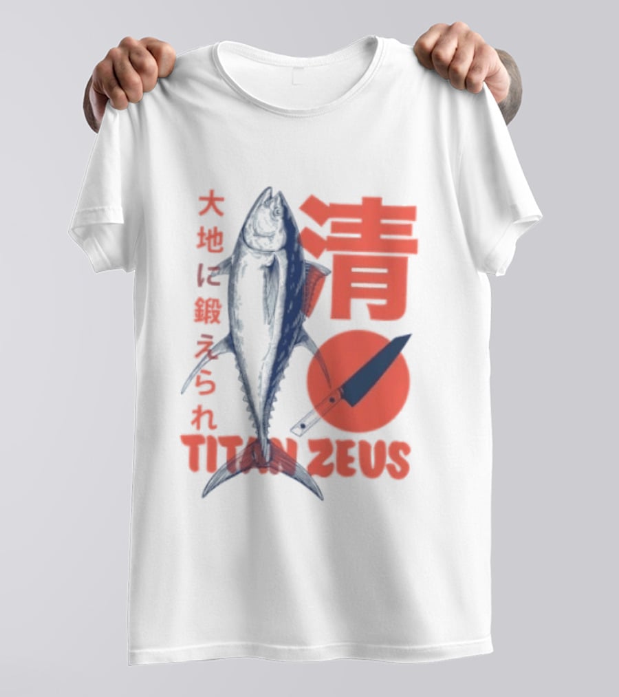 Titan Zeus Japanese Tuna Fish T-Shirt