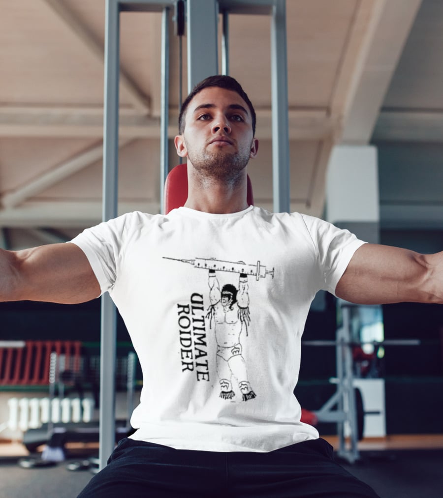 Ultimate Roider Wrestling Syringe Bodybuilder T-Shirt