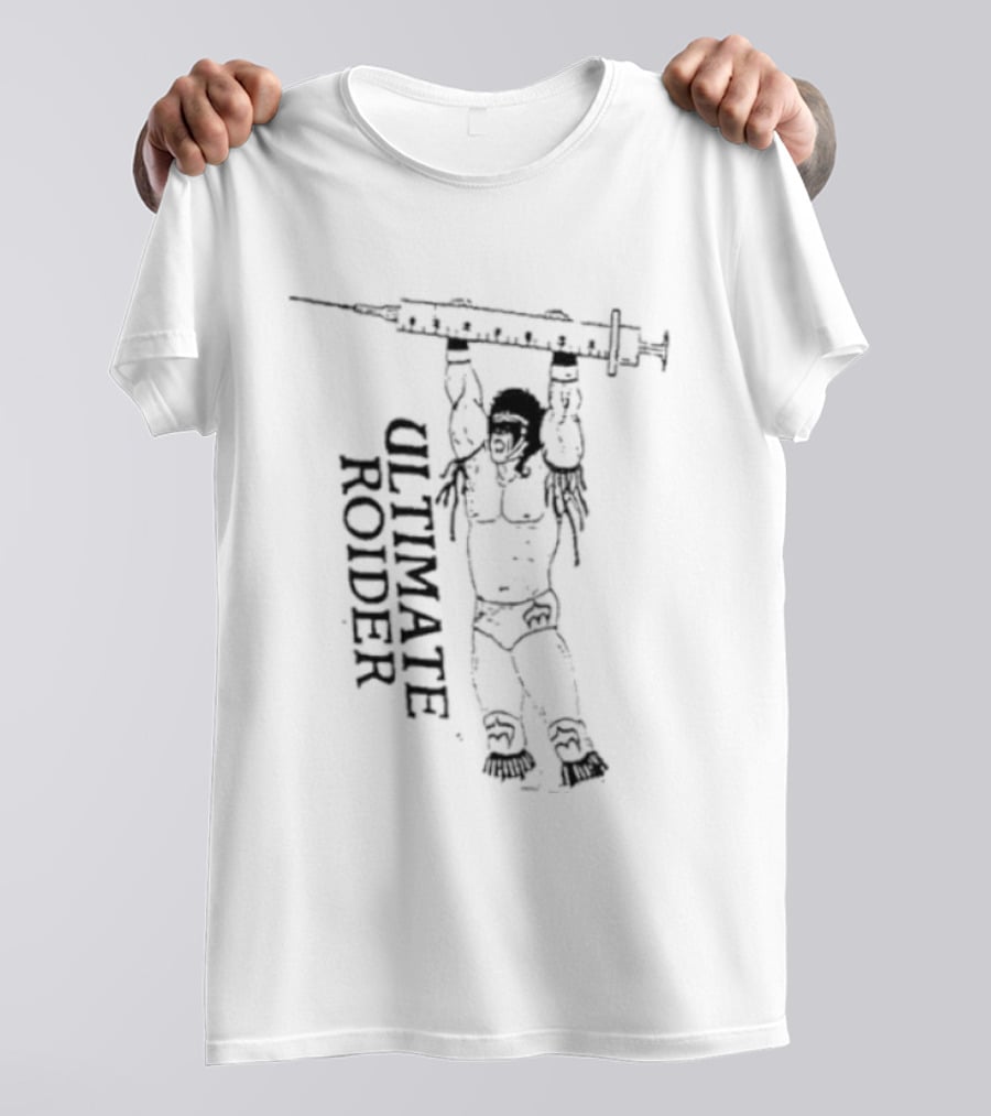 Ultimate Roider Wrestling Syringe Bodybuilder T-Shirt