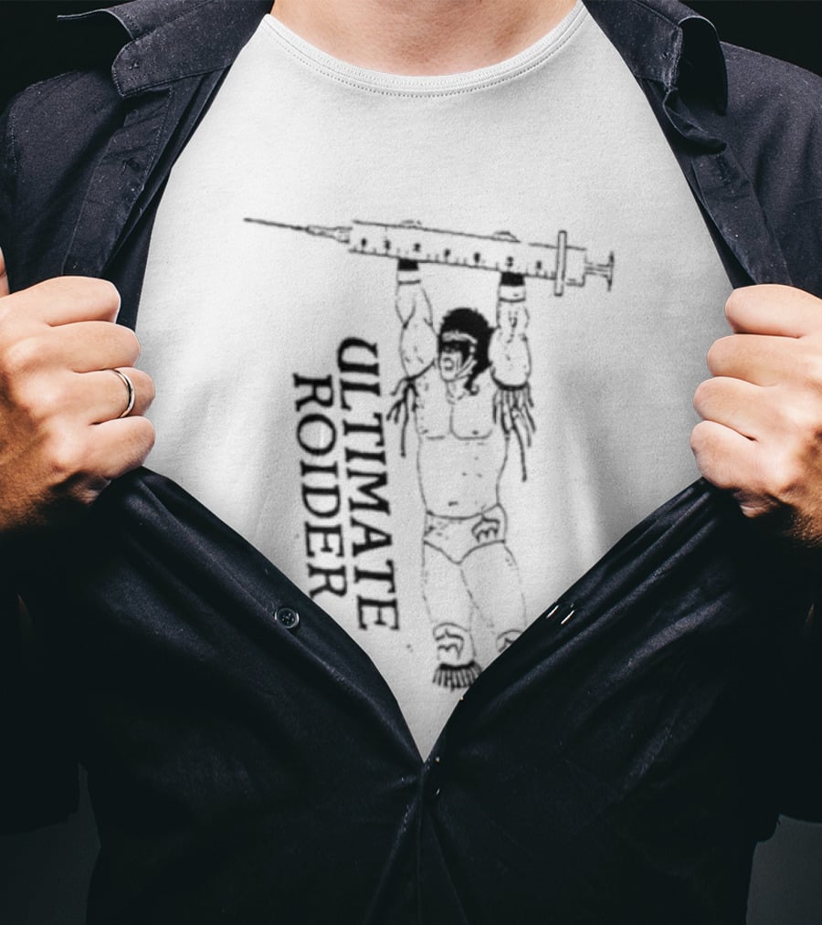 Ultimate Roider Wrestling Syringe Bodybuilder T-Shirt