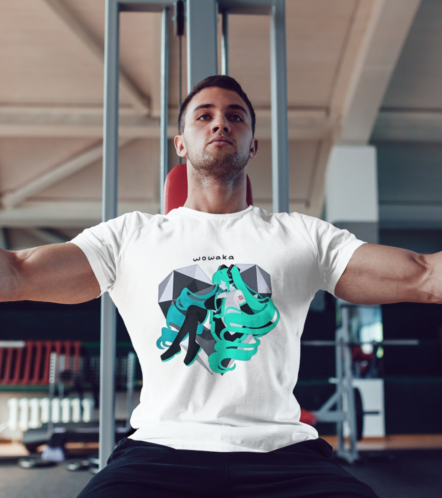 Wowaka 01 Hatsune Miku Heart Vocaloid Anime T-Shirt