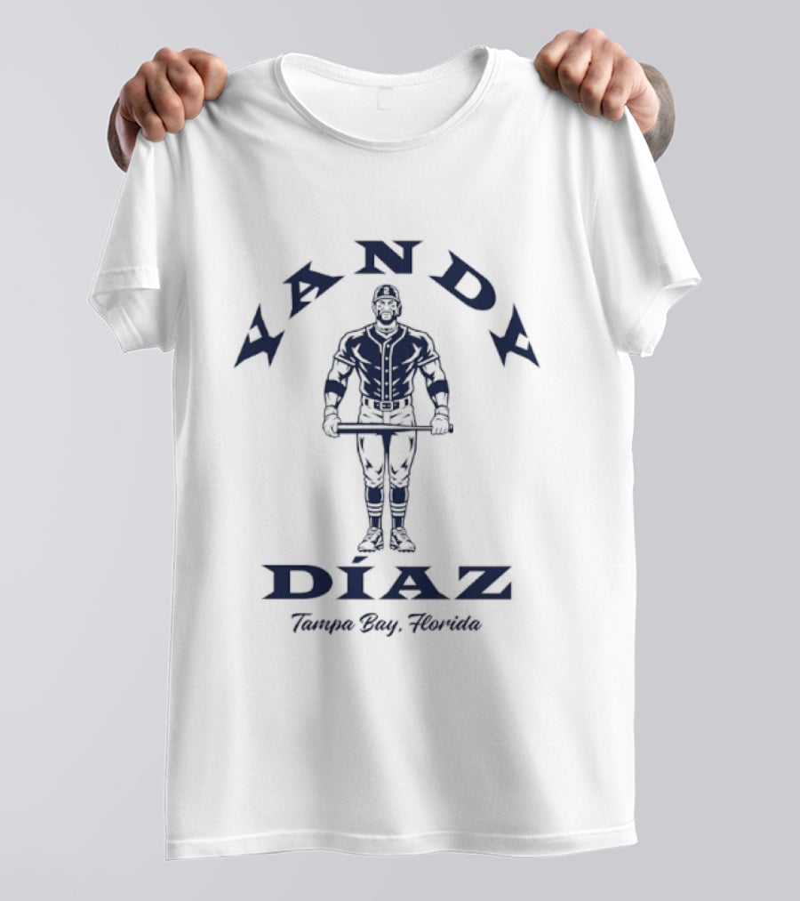 Yandy Díaz Tampa Bay Florida Baseball Player T-Shirt