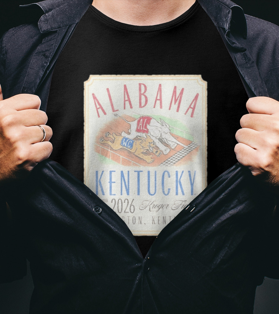Alabama Vs Kentucky Lexington September 12th 2026 Kroger Field T-Shirt