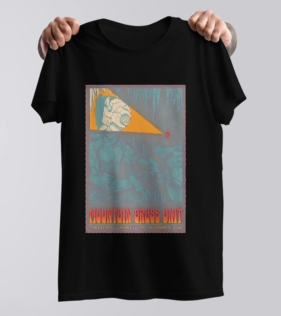 Mountain Grass Unit The Caverns Grundy County TN December 5 2026 T-Shirt