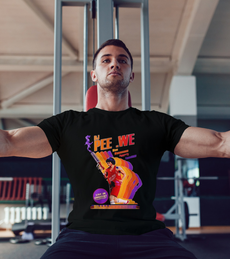DJ Pee Wee Live In Concert Hey Mister Tequila Weee Wannnaaaaa Paaarrty Faaaahhhh T-Shirt