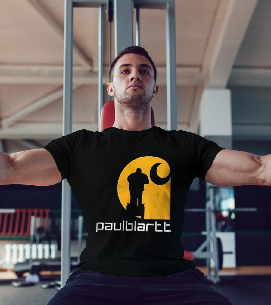 Paulblartt Security Guard Segway Yellow Swirl T-Shirt