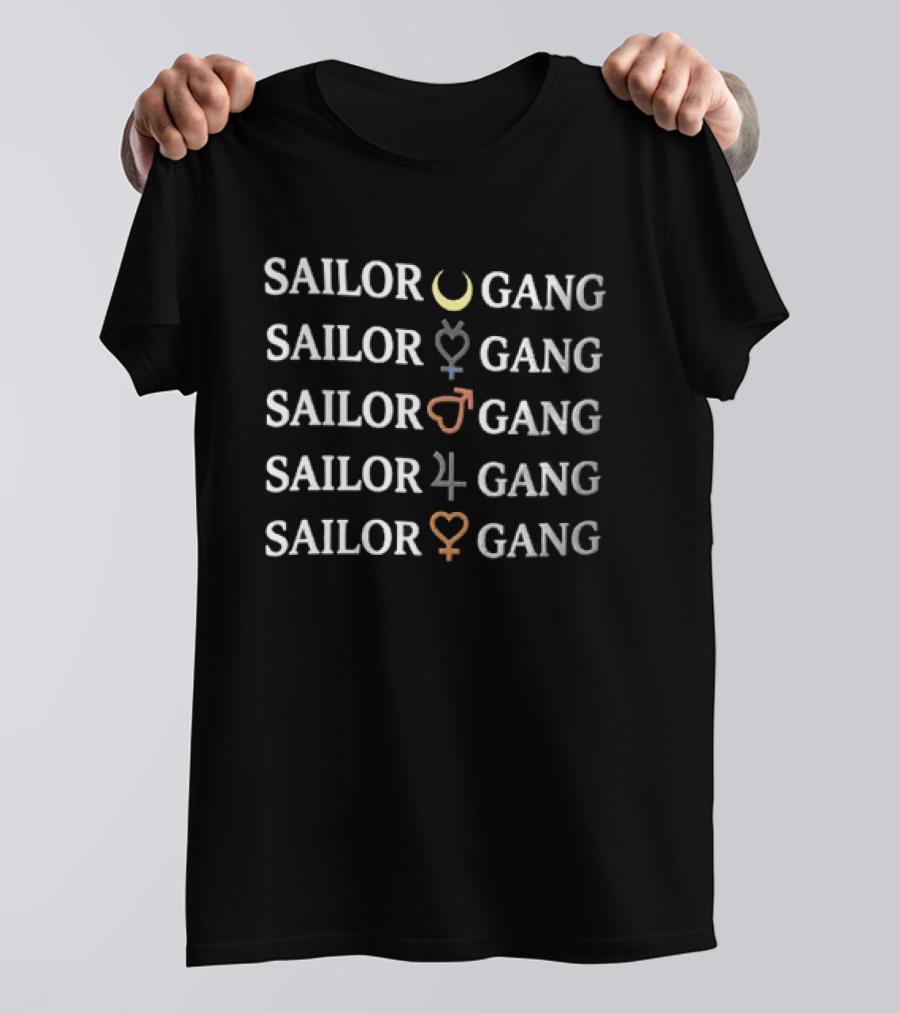 Sailor Moon Inner Senshi Sailor Gang T-Shirt