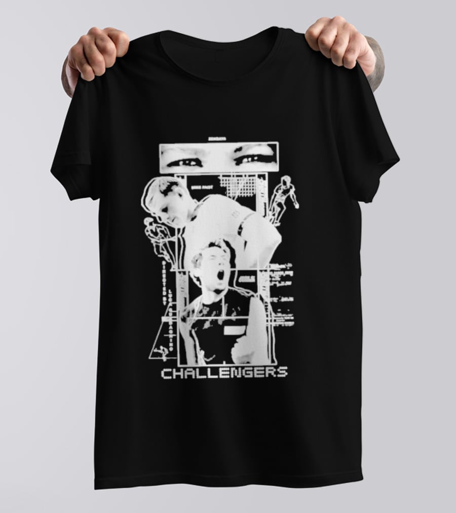Zendaya Mike Faist Josh O'Connor Challengers Tennis T-Shirt
