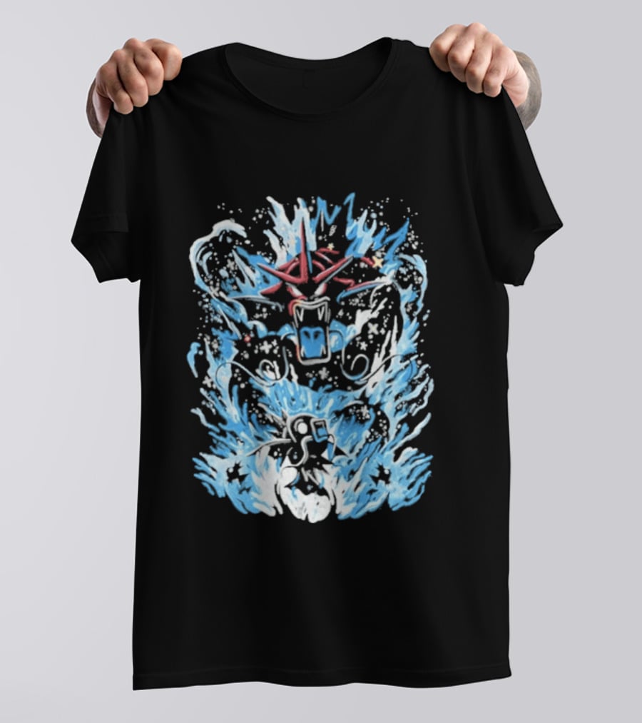 Shiny Rage Water Dragon Splash T-Shirt