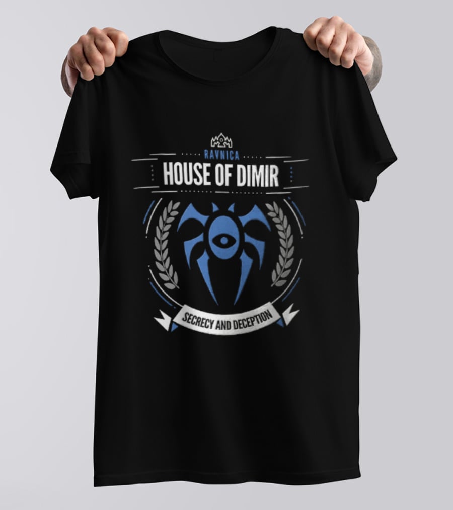 Ravnica House Of Dimir Secrecy And Deception Magic The Gathering T-Shirt