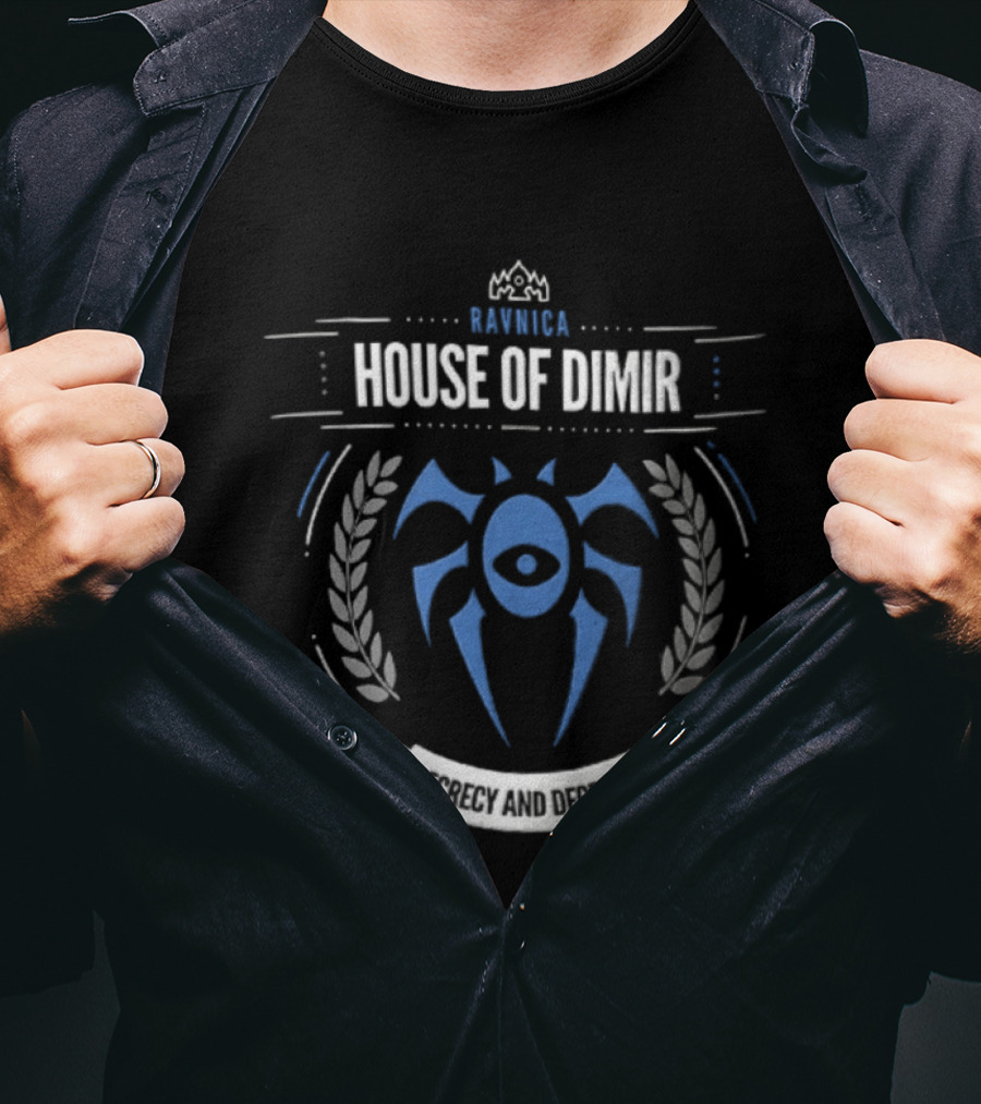Ravnica House Of Dimir Secrecy And Deception Magic The Gathering T-Shirt