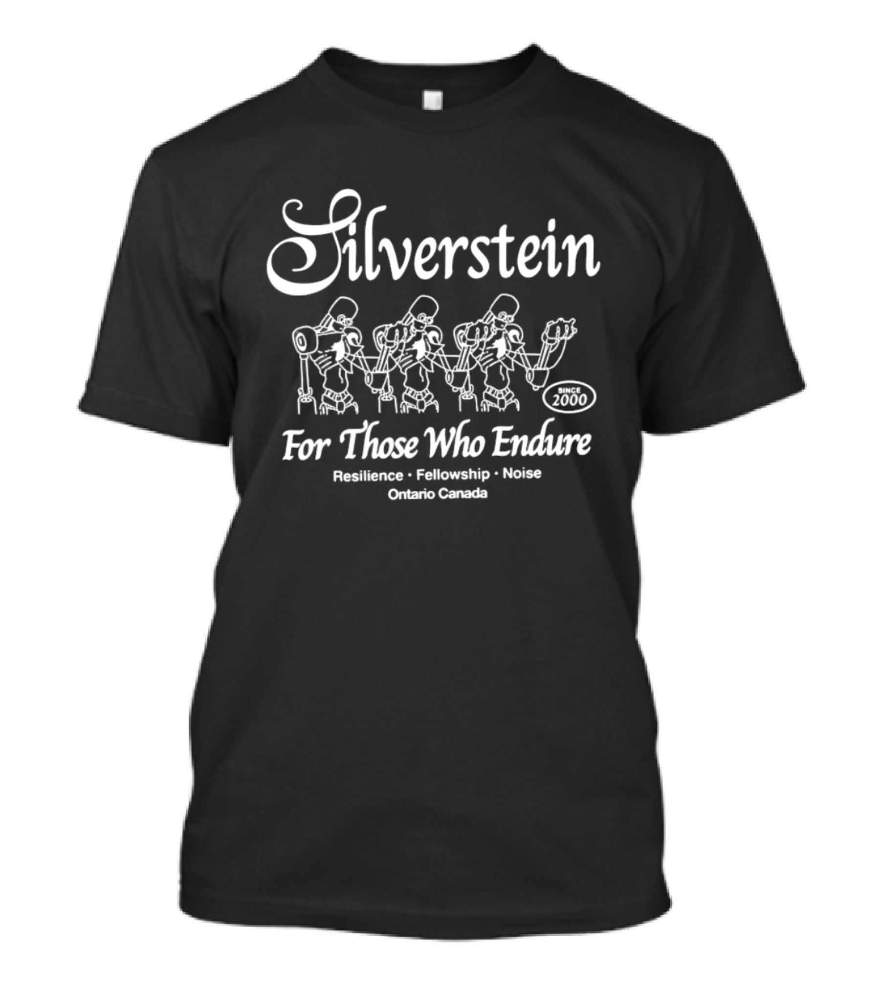 Silverstein For Those Who Endure Ramshorn Fellowship Noise Ontario Canada T-Shirt