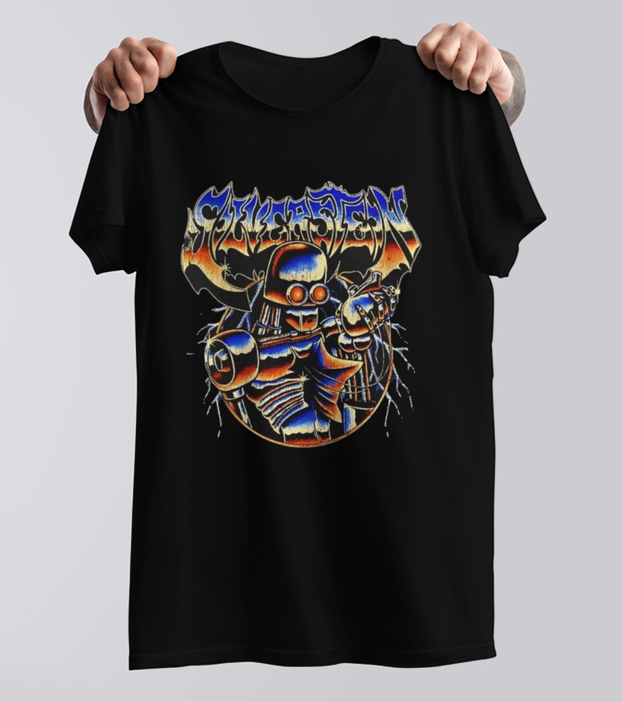 Silverstein Metal Robot Post Hardcore Metalcore T-Shirt