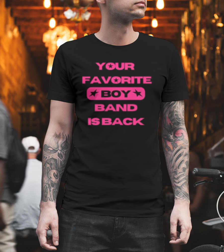 Summer Brothers Store Your Favorite Boyband Is Back 5SOS T-Shirt