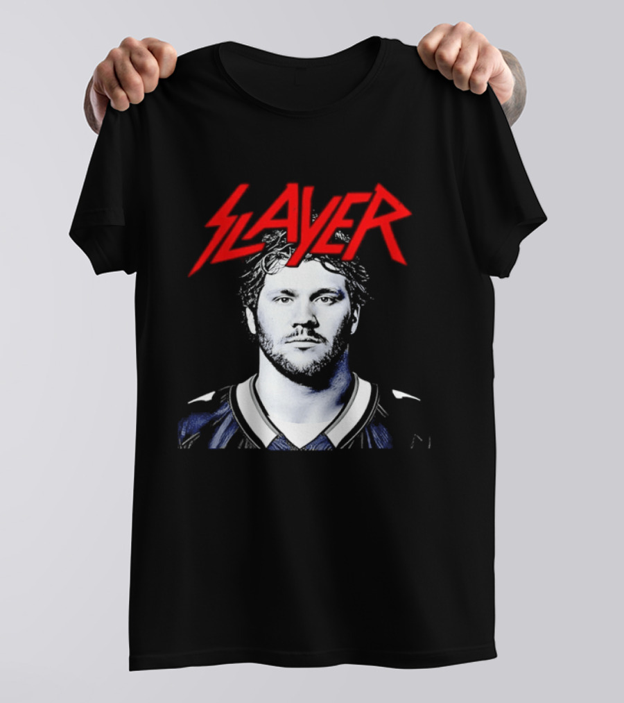 Josh Allen Slayer Buffalo Bills Fan Merchandise T-Shirt