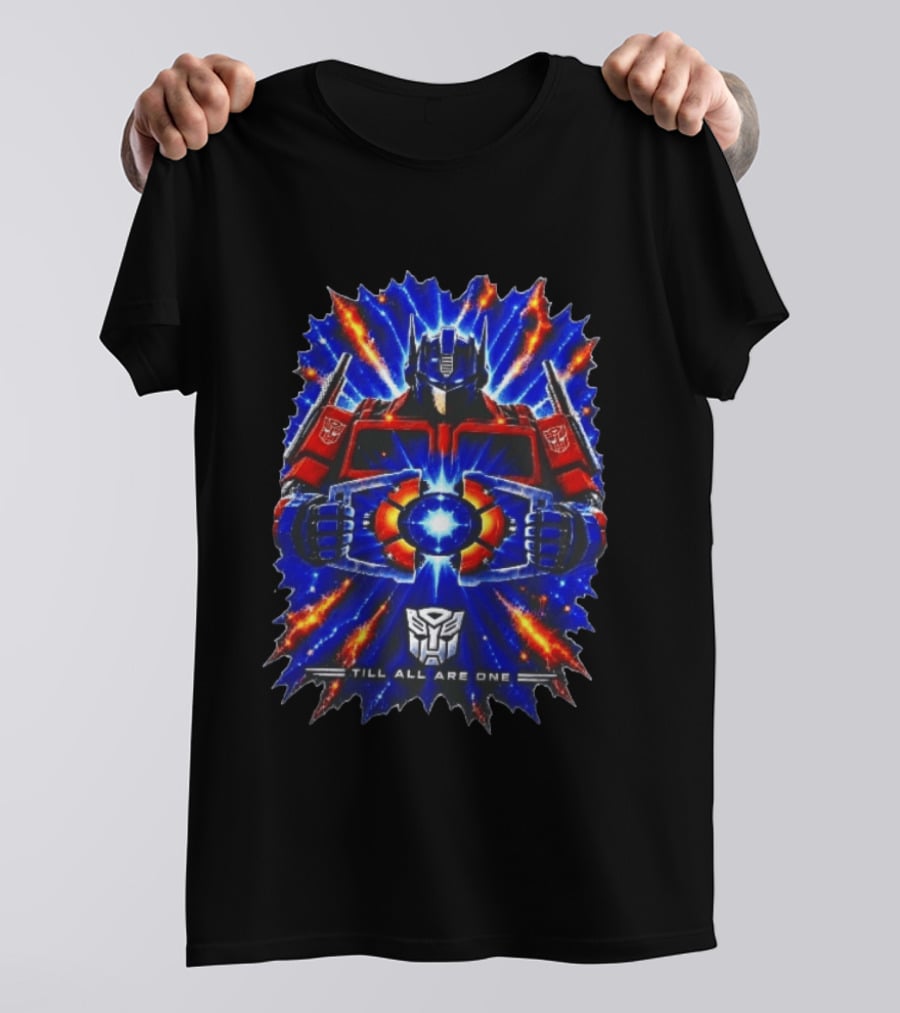 Transformers Optimus Prime Matrix Of Leadership Till All Are One Autobots T-Shirt