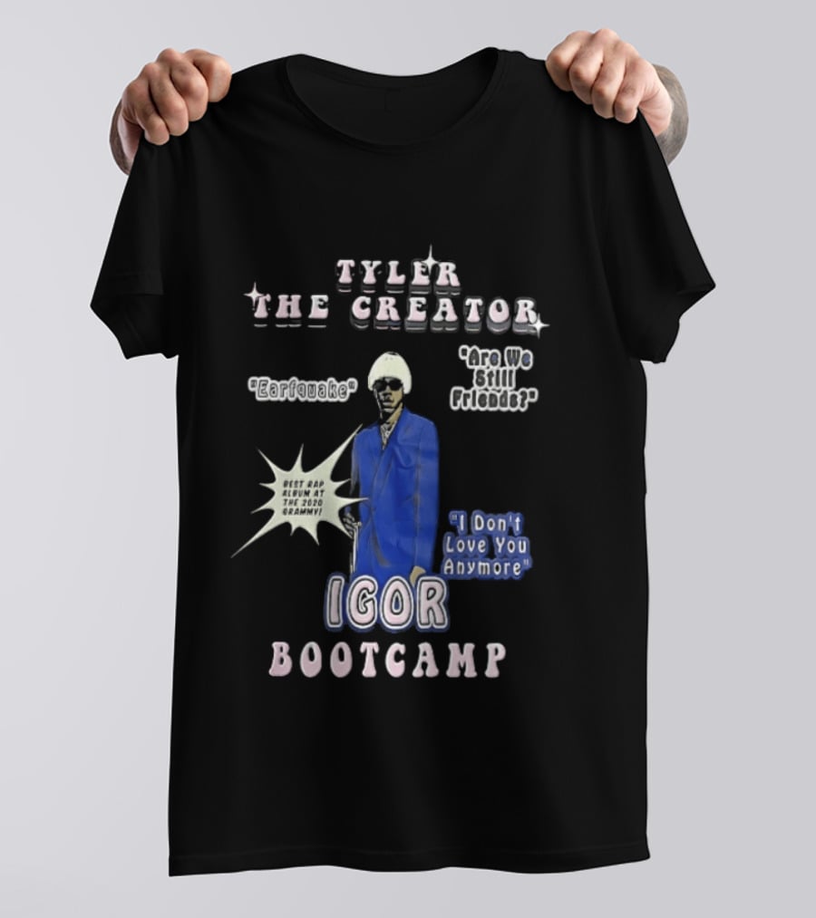 Tyler The Creator Igor Bootcamp Earfquake Are We Still Friends I Don't Love You Anymore Sunglasses Wig T-Shirt