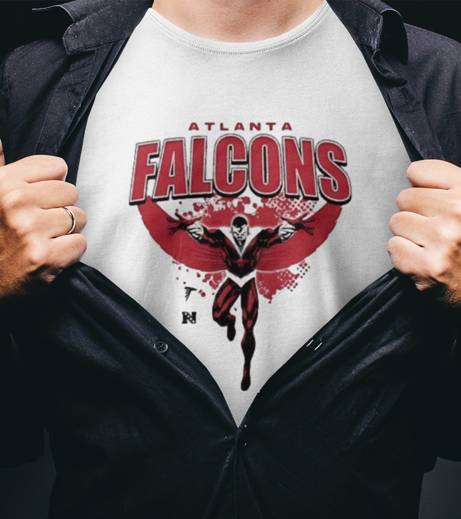 Atlanta Falcons Superhero T-Shirt