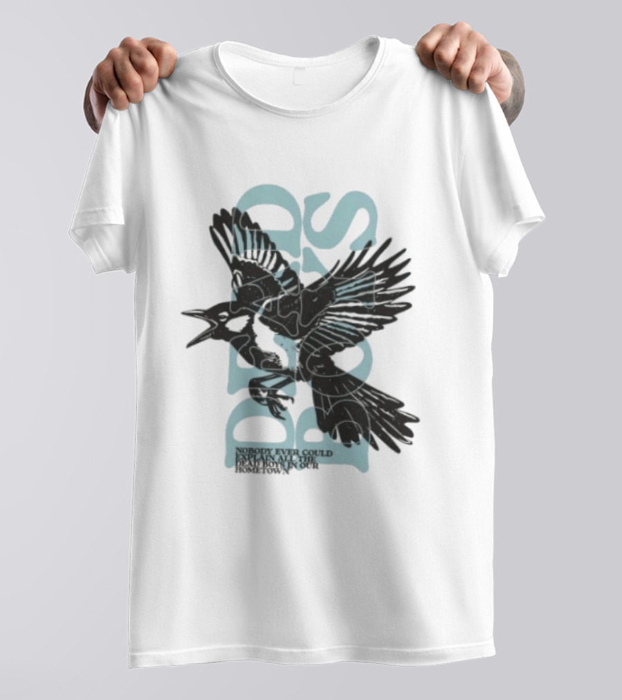 Dead Boys Nobody Ever Could Explain All The Dead Boys In Our Hometown Crow T-Shirt