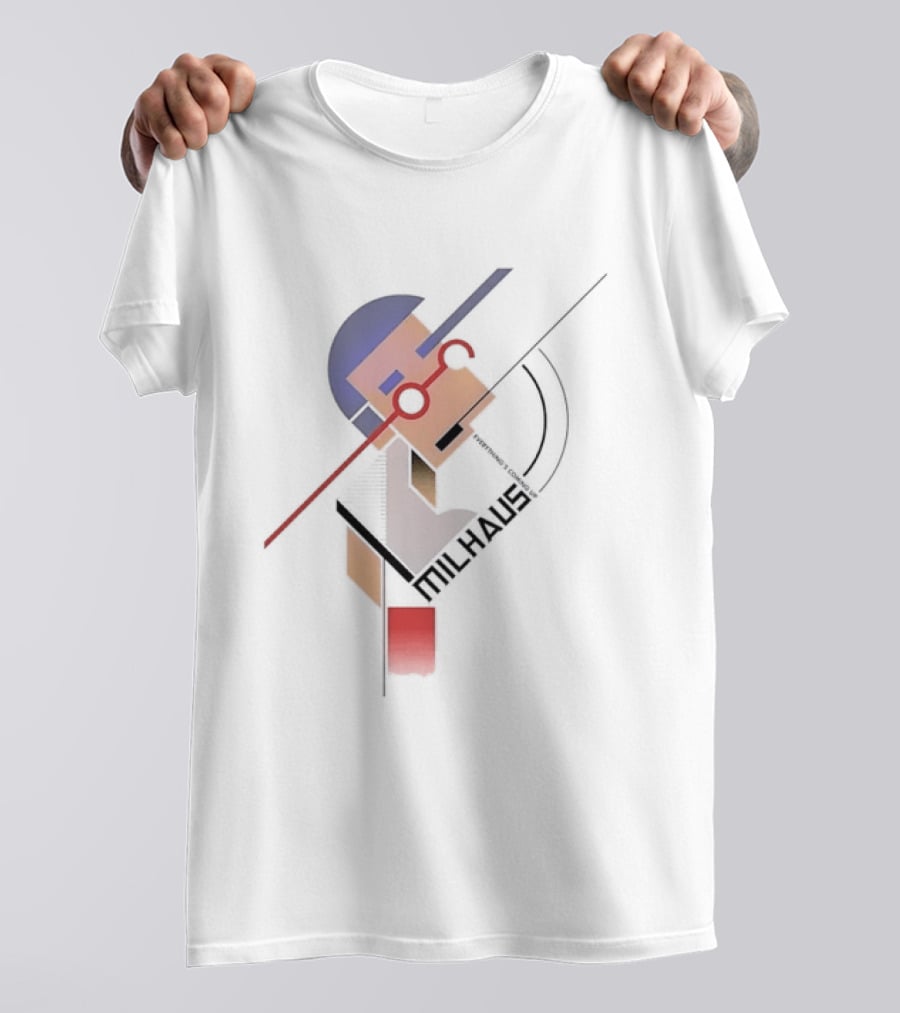 Everything's Coming Up Milhaus Milhouse Van Houten Abstract Geometric T-Shirt