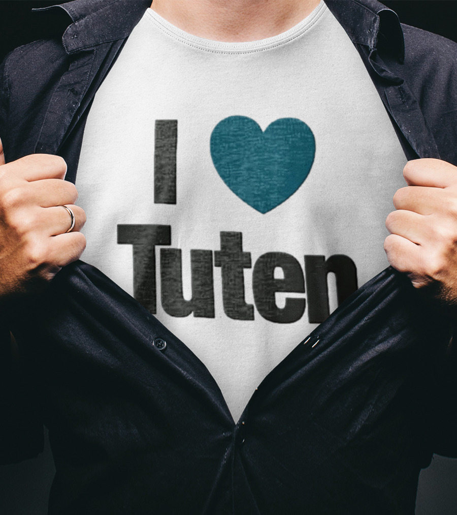 I Heart Tuten Bag I Love Tuten Everyday T-Shirt