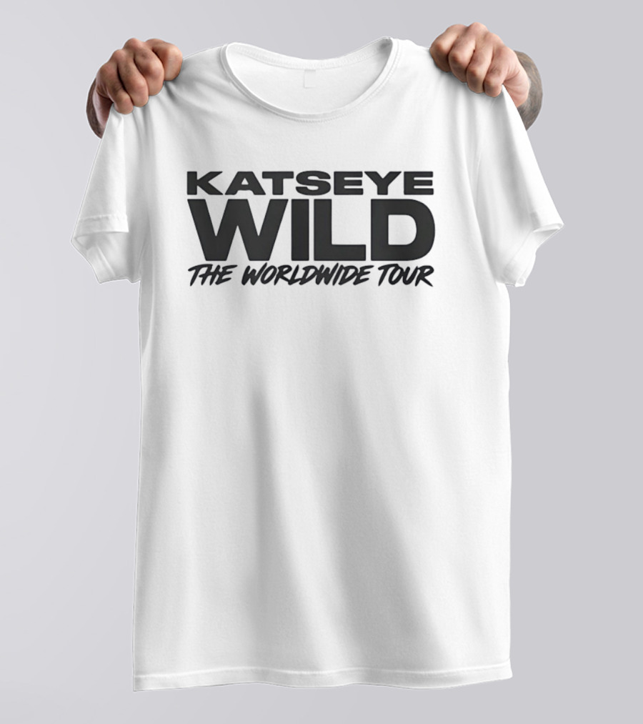 Katseye Wild The Worldwide Tour K Pop Girl Group Merchandise T-Shirt