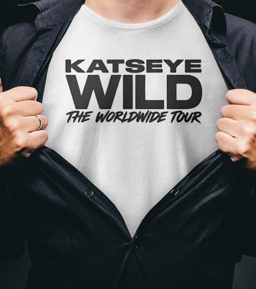 Katseye Wild The Worldwide Tour K Pop Girl Group Merchandise T-Shirt
