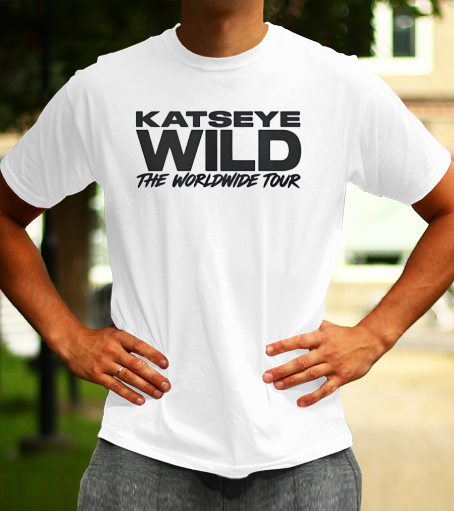 Katseye Wild The Worldwide Tour K Pop Girl Group Merchandise T-Shirt