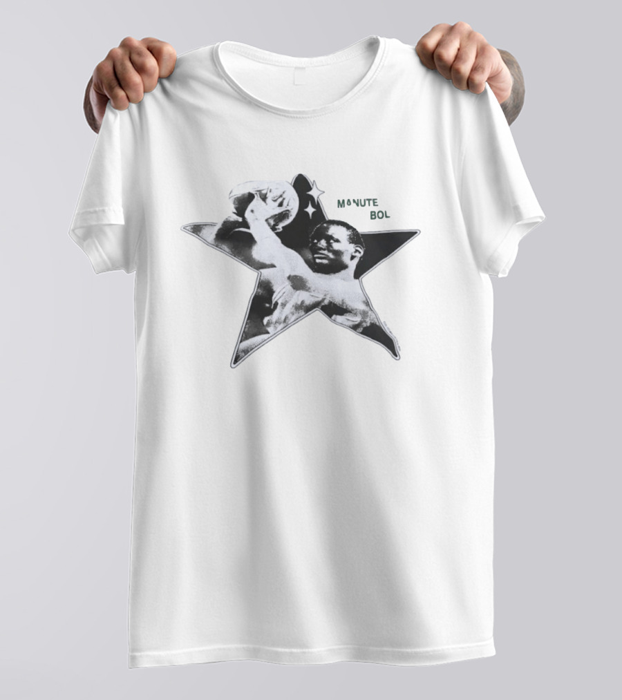 Manute Bol NBA Basketball Star Full Court Press T-Shirt