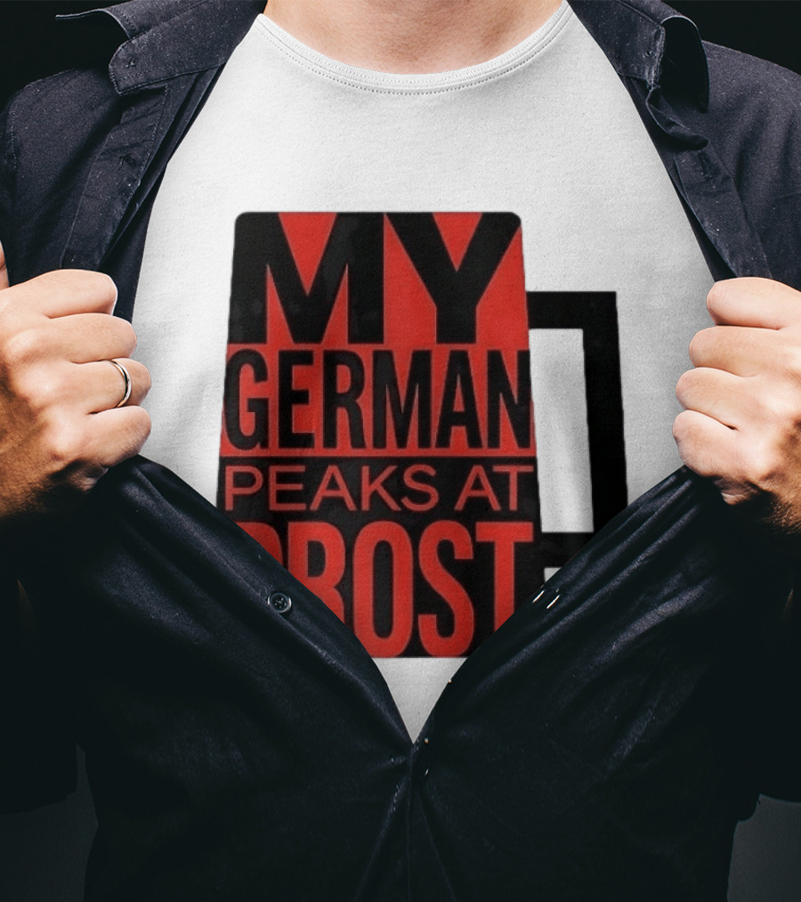 My German Peaks At Prost Oktoberfest Beer T-Shirt