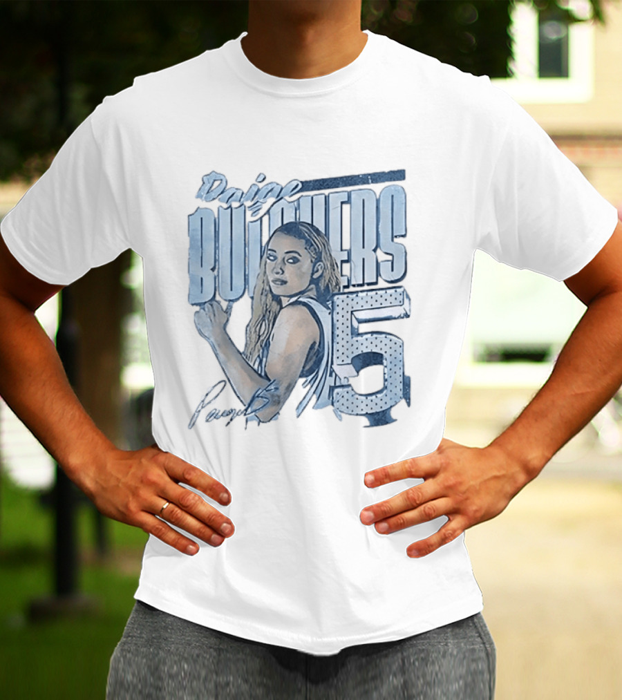 Paige Bueckers 5 Dallas Wings Basketball WNBA T-Shirt