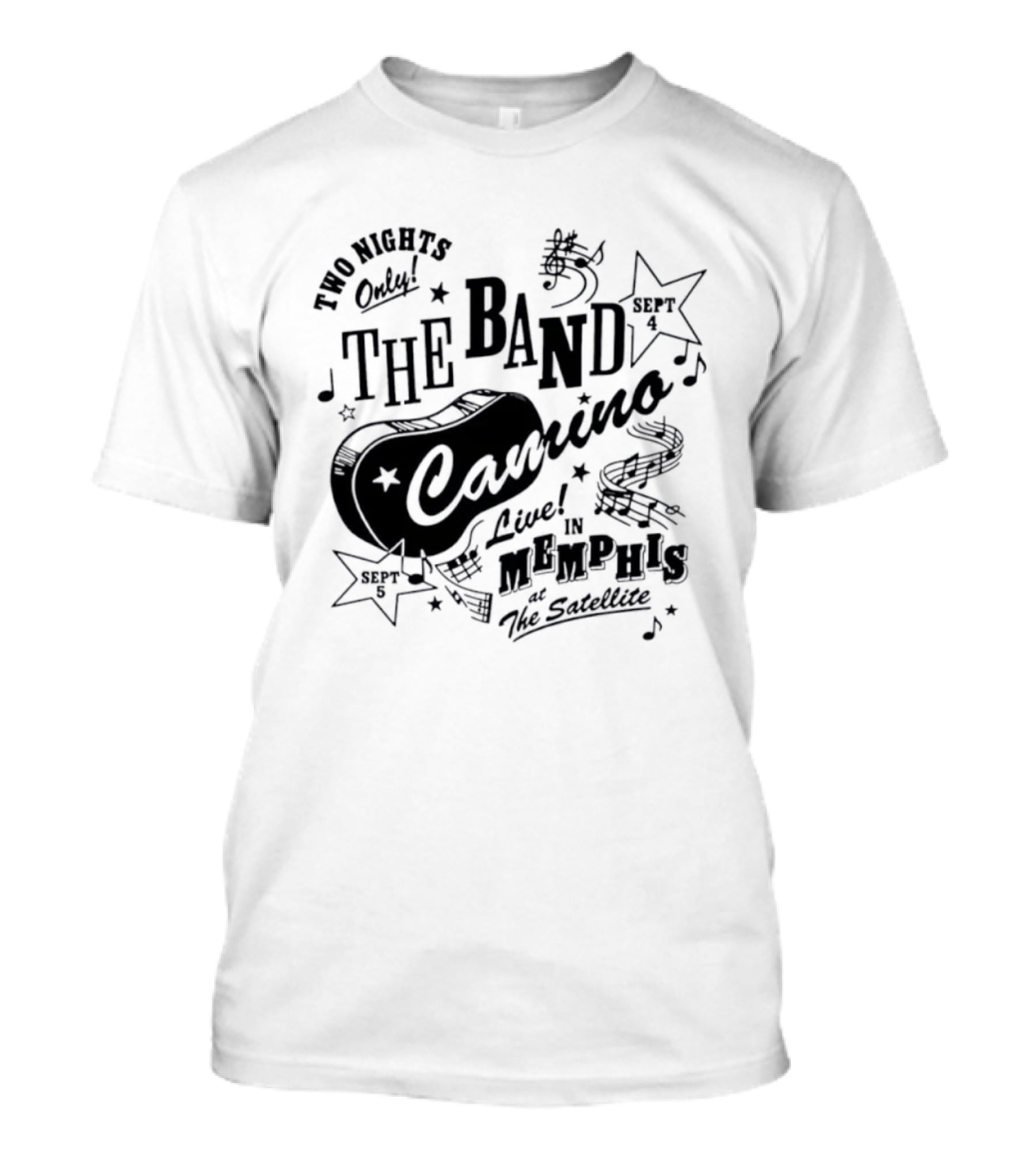 The Band Camino Live In Memphis Two Nights Only T-Shirt