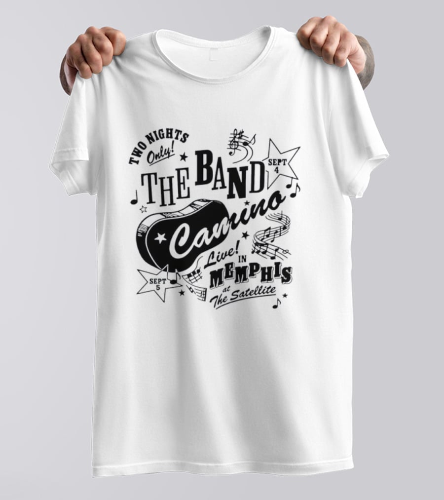 The Band Camino Live In Memphis Two Nights Only T-Shirt