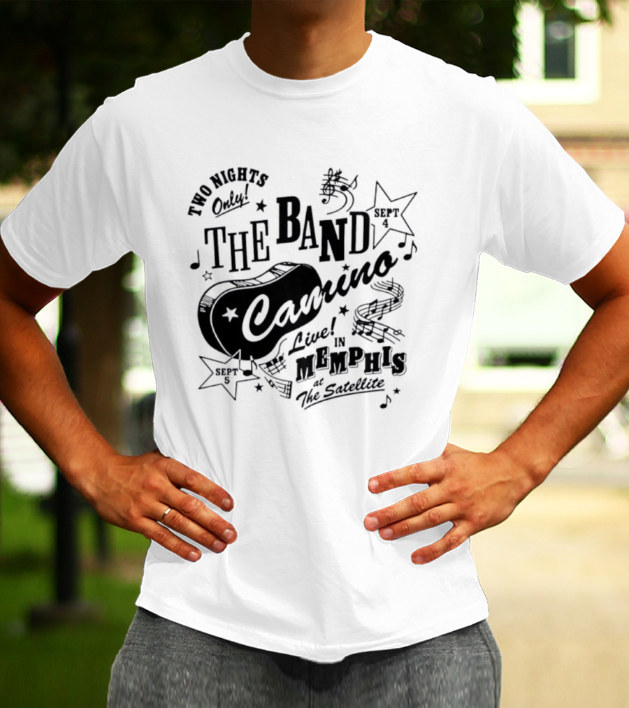 The Band Camino Live In Memphis Two Nights Only T-Shirt