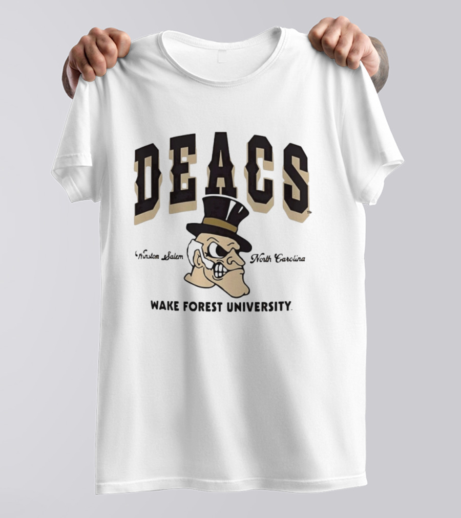 Wake Forest University Deacs Winston Salem North Carolina T-Shirt