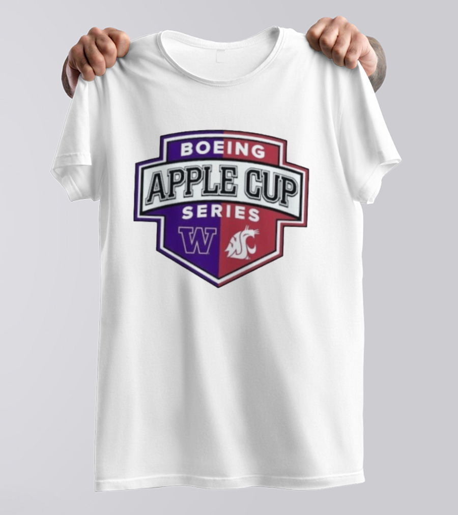 Boeing Apple Cup Series Washington Huskies W Vs Washington State Cougars T-Shirt
