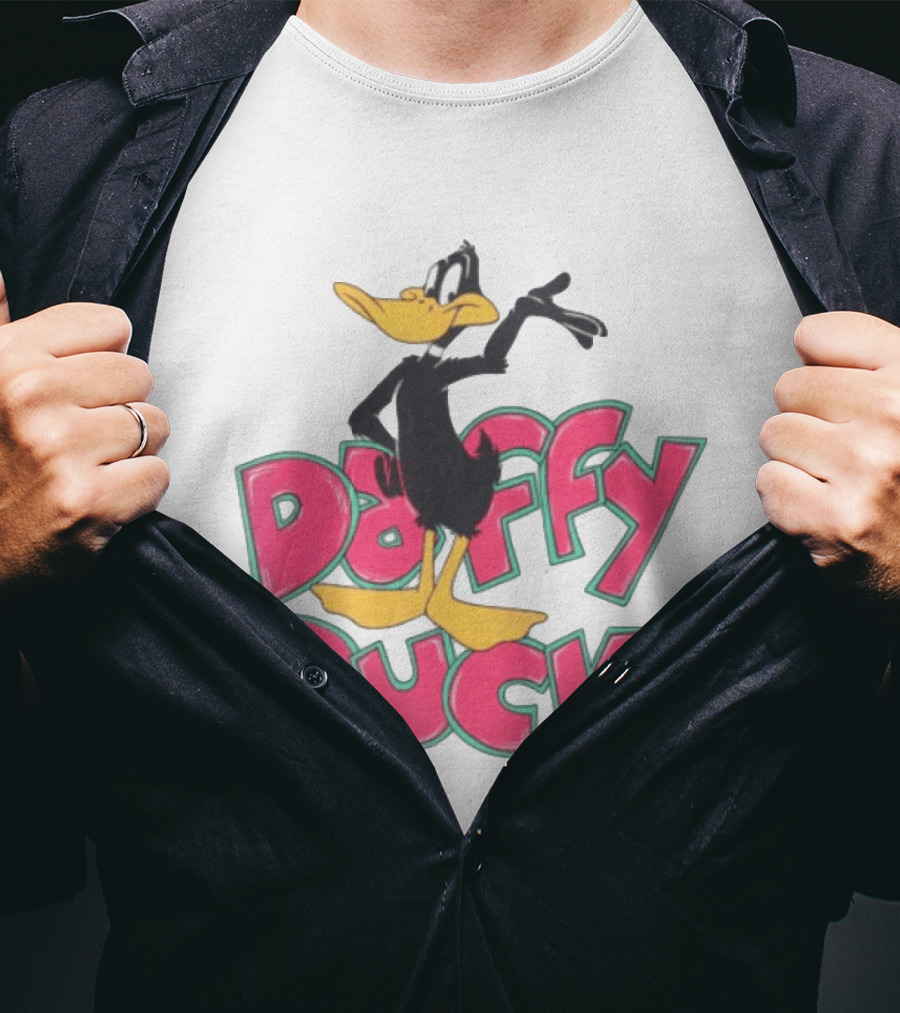 Wyco Store 1990S Daffy Duck Warner Brothers Iconic Cartoon T-Shirt