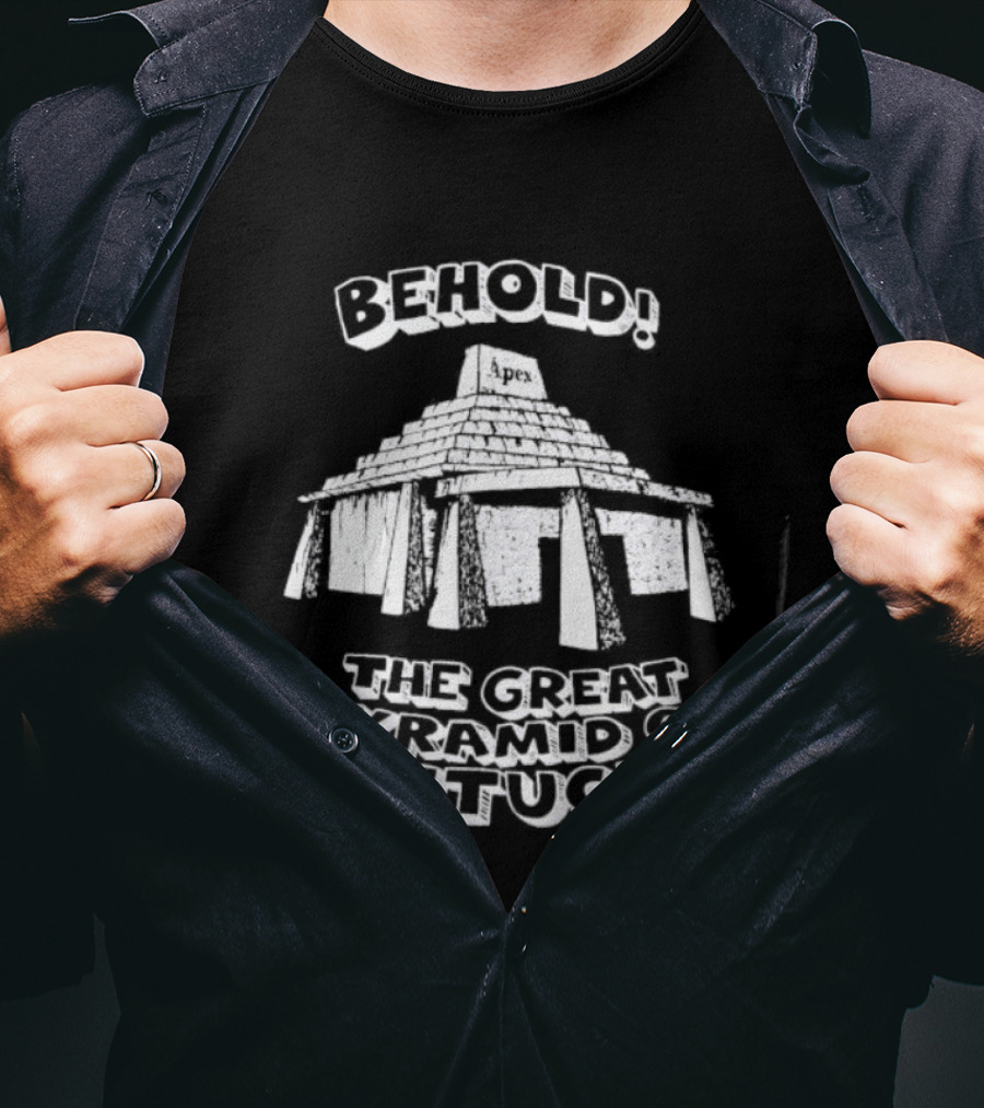 Behold The Great Pyramid Of Pawtucket Apex T-Shirt