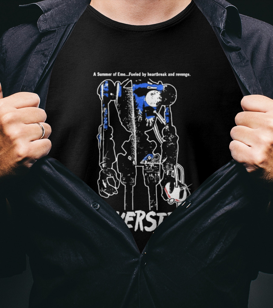 Silverstein A Summer Of Emo Fueled By Heartbreak And Revenge Robot T-Shirt