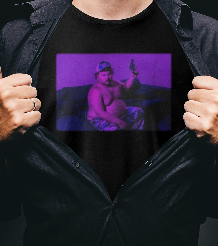 Stavvy Store Victory Or Else Humor Statement With Gun Image T-Shirt