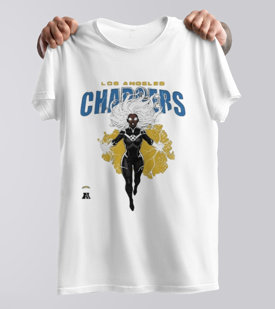 Los Angeles Chargers Storm X Men Marvel T-Shirt