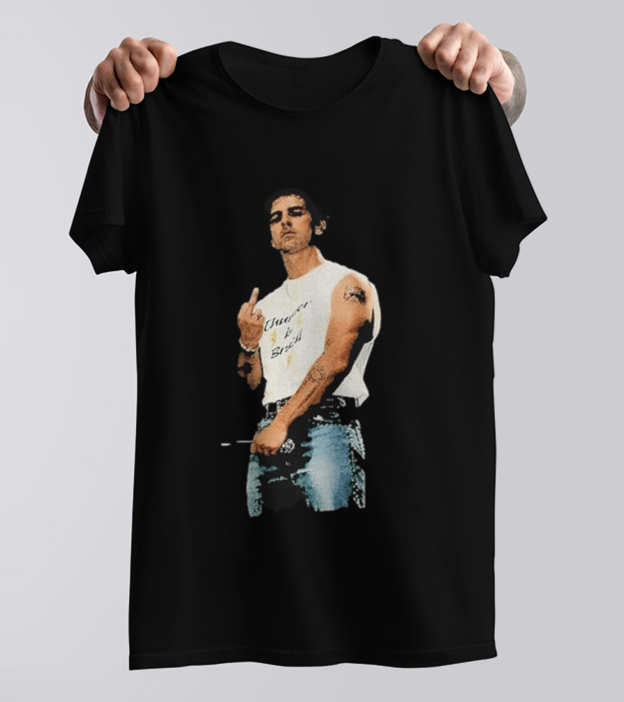 Jonas Brothers Singer Parody Gesture Uncover The Beach Tattoo Tank T-Shirt