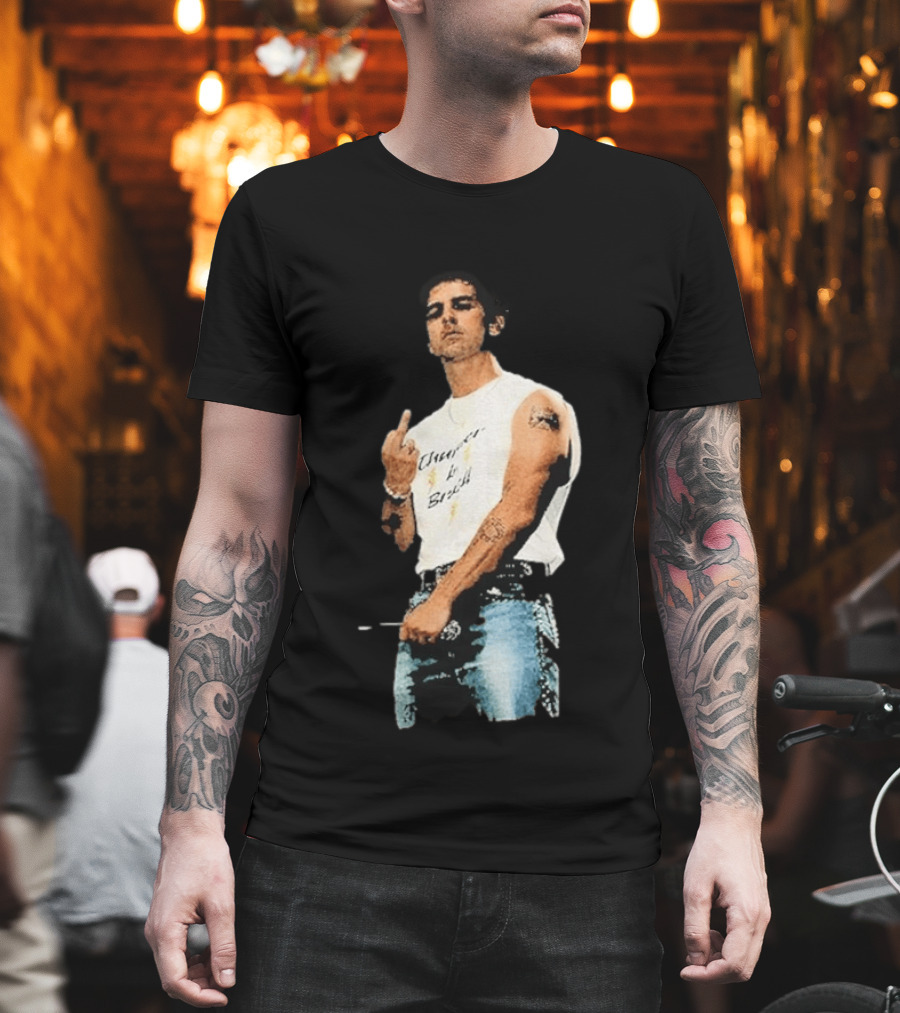 Jonas Brothers Singer Parody Gesture Uncover The Beach Tattoo Tank T-Shirt