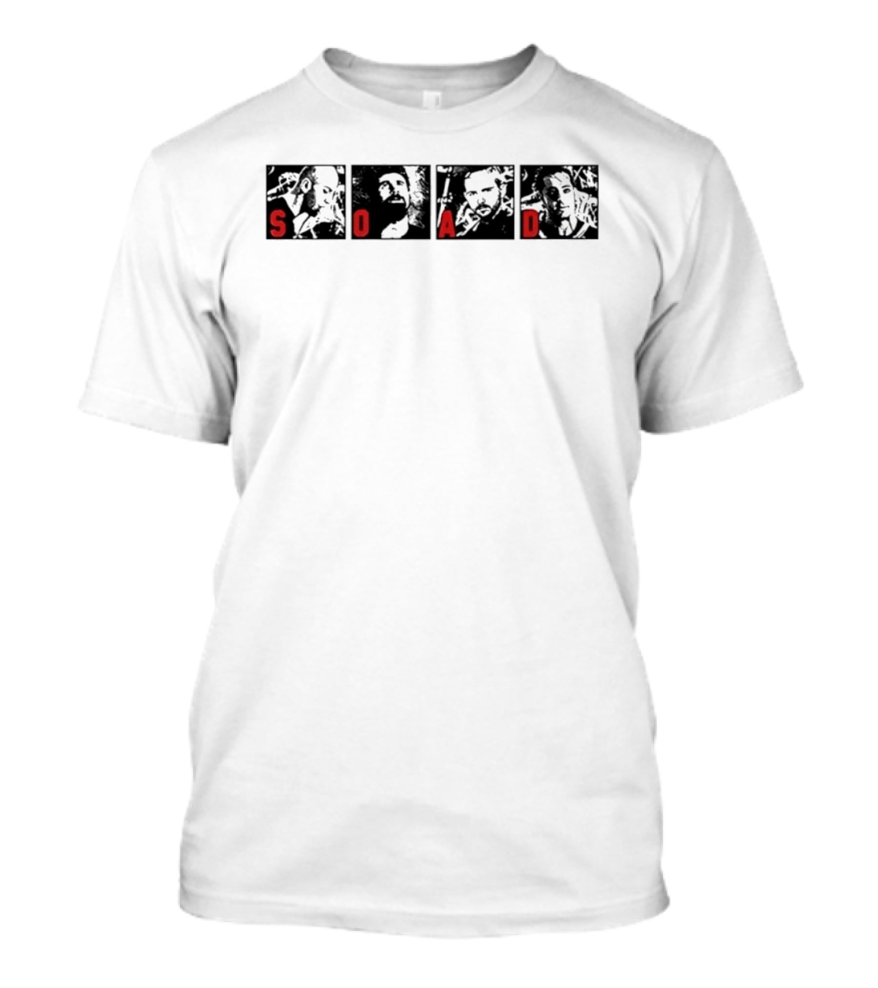System Of A Down SOAD Band Members Alternative Metal T-Shirt