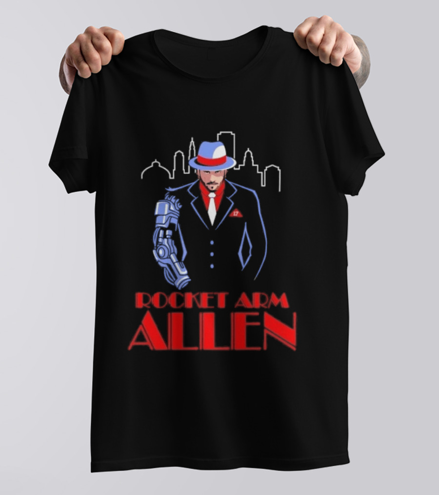 Josh Allen Rocket Arm Allen Buffalo Bills T-Shirt
