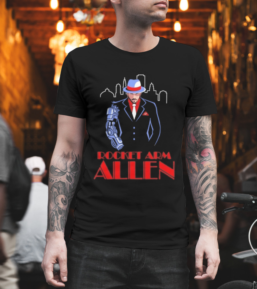 Josh Allen Rocket Arm Allen Buffalo Bills T-Shirt